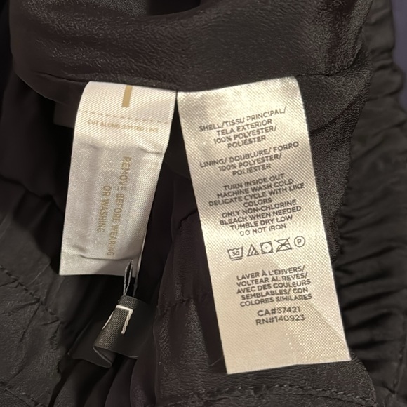 LOFT black sequin joggers size L - Picture 6 of 6